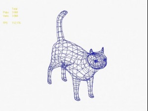 cat Modelo 3D