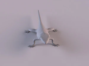 Mexican alligator lizard 3D Model