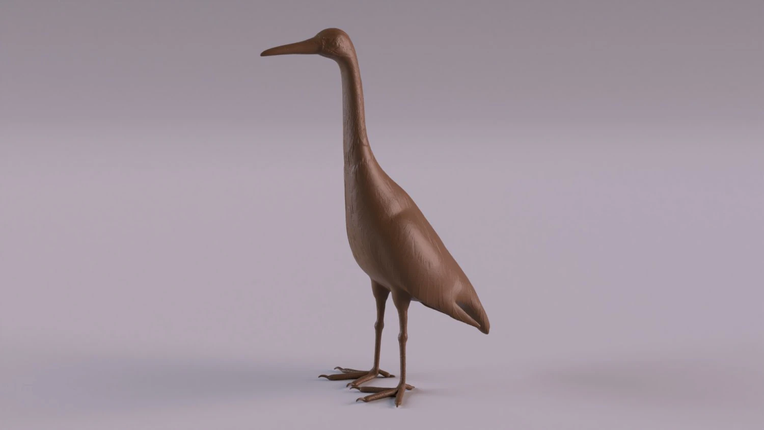 H&eacute;ron imprimable Modèles 3D en vedette .c4d .max .obj .3ds .fbx .stl .blend 