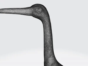 H&eacute;ron imprimable Modèles 3D en vedette