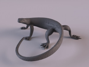 Monitor lizard 3D 프린트 모델