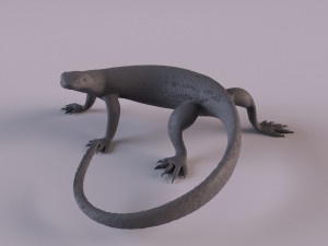 Monitor lizard 3D 프린트 모델