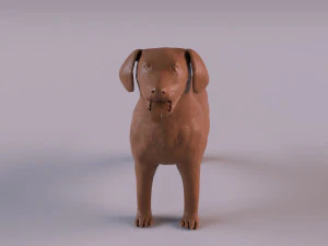 Labrador 3D Print Model