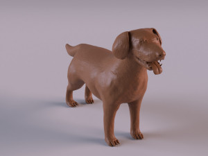 Labrador Modelo de Impressão 3D