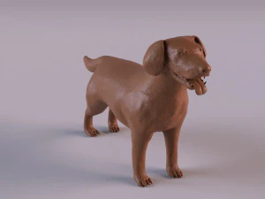 Labrador 3D Print Model