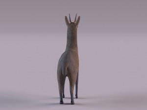 Klipspringer 3D-Modell