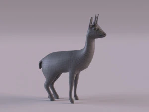 Klipspringer Modelo 3D