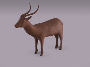 African animals bundle 3D-printmodel
