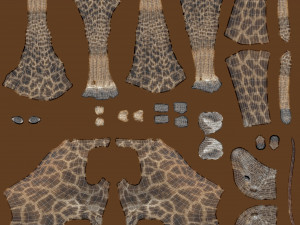 Giraffe 3D 모델