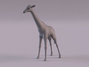 Giraffe 3D 모델