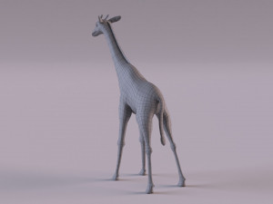 Giraffe 3D 모델