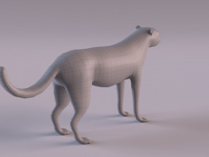 Cheetah 3Dモデル