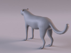 Cheetah 3Dモデル