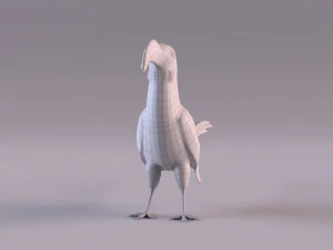 Yellow-Billed Hornbill 3D Model
