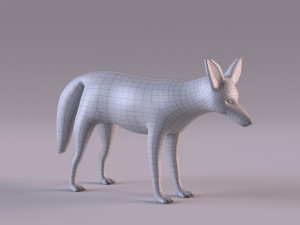 Jackal 3D-Modell
