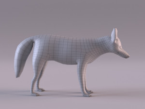 Jackal 3D-Modell