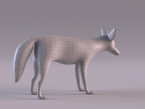 Jackal 3D-Modell