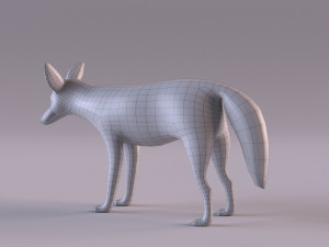 Jackal 3D-Modell
