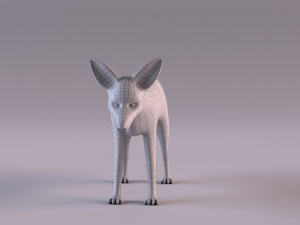 Jackal 3D-Modell