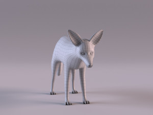 Jackal 3D-Modell