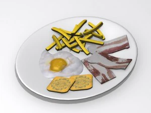 breakfast 3D Model