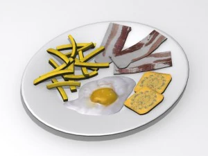 breakfast 3D Model