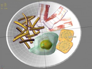breakfast 3D 模型