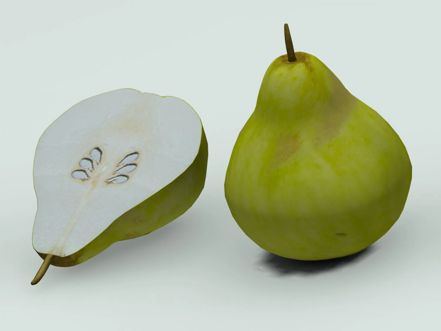 quince 3D Model .c4d .max .obj .3ds .fbx .stl .blend 
