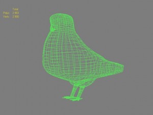 birds collection 3D Modell