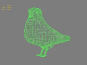 birds collection 3D Model