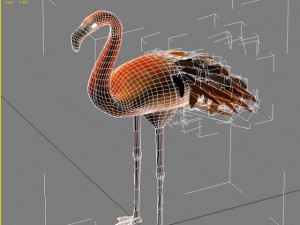 flamingo 3D Модель