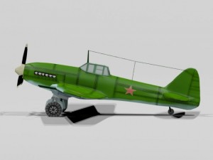 il 10 shturmovik Modelo 3D