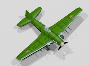 il 10 shturmovik Modelo 3D