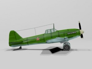 il 10 shturmovik Modelo 3D