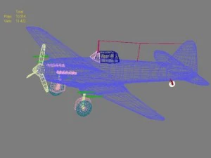 il 10 shturmovik 3D Model