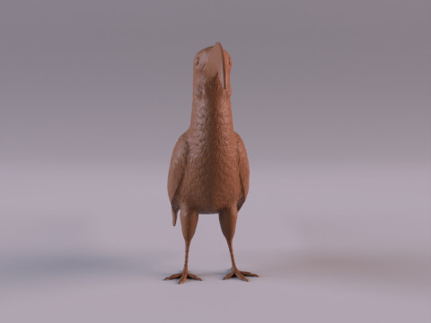 Hornbill 3D Принт Модель