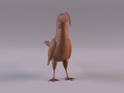 Hornbill 3D Принт Модель