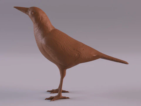 Magpie 3D Print Model
