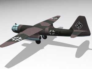 arado234b 3Dモデル