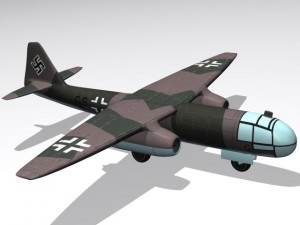 arado234b 3Dモデル