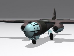 arado234b 3Dモデル