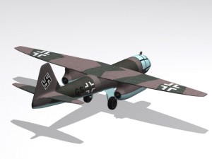 arado234b 3Dモデル