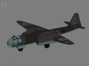 arado234b 3Dモデル