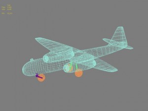 arado234b 3Dモデル