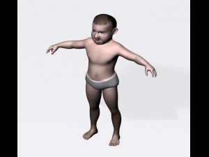 small boy 3D 模型