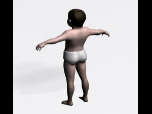 small boy 3D Model