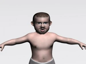 small boy 3D Model
