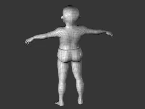 small boy 3D Model