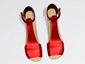 red shoes 3D Model