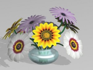 daisies 3D Model